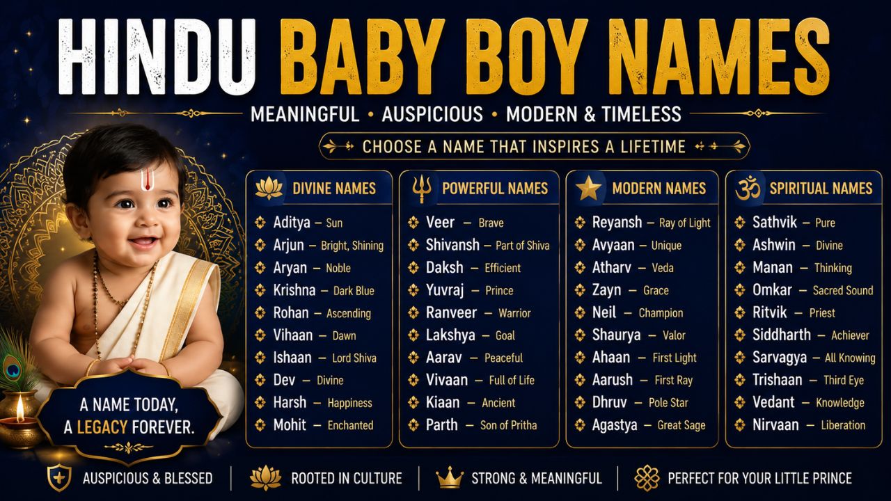 hindu baby boy names
