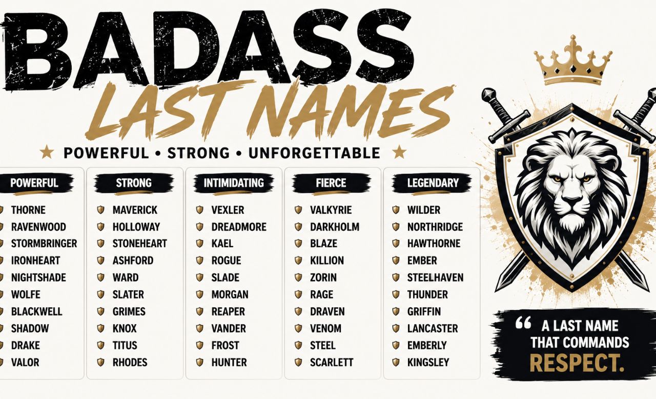 badass last names