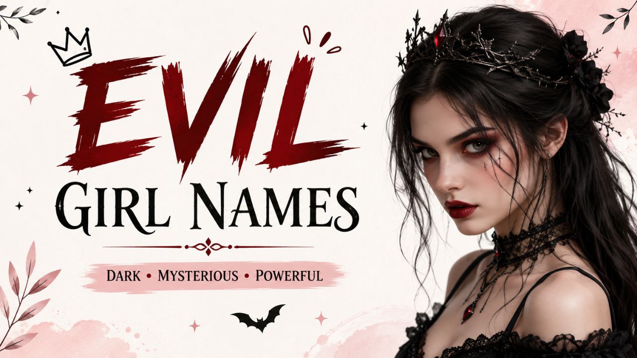 evil girl names