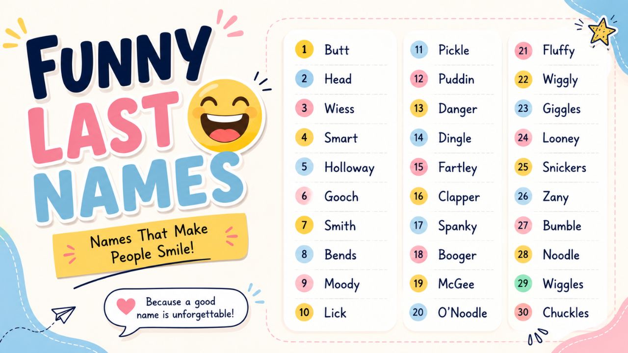 funny last names